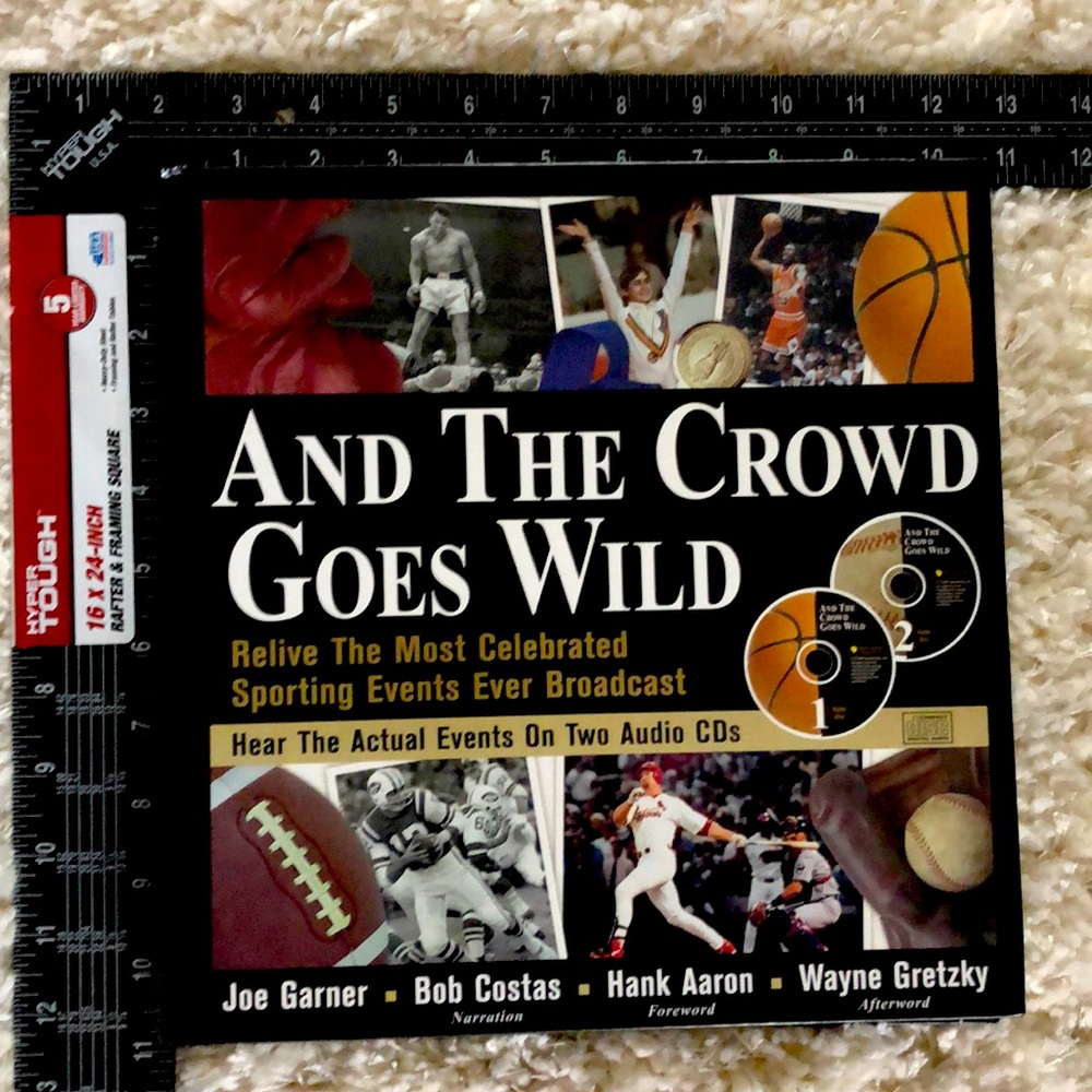 AND THE CROWD GOES WILD, book